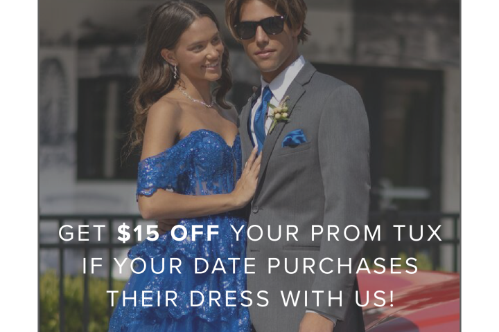 jim's Formal wear prom tux at Emmy's Bridal near you in Minster OH, affordable fashionable prom tux rental look. gray,