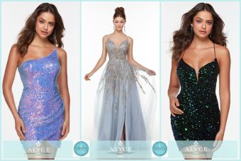 Alyce Homecoming, Prom, Dress, Unicorn , dragonfly