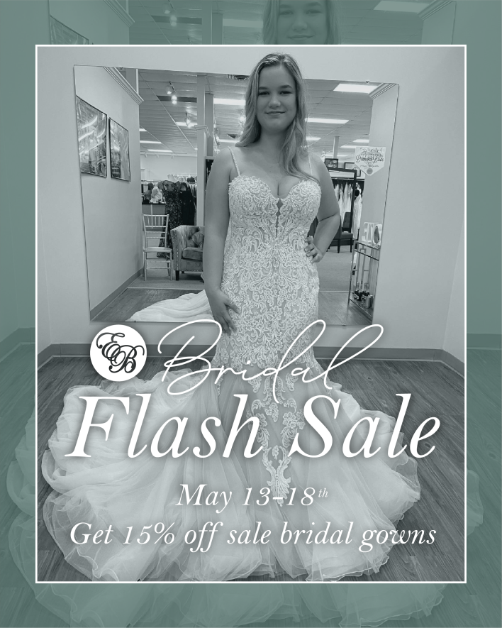 bridal wedding gown  sale May 13-18 Emmy's Bridal Minster, OH save on beautiful dresses near you