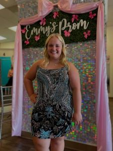 aqua light blue sequin fitted sexy plus size curvy prom dress off the shoulder near me in Minster OH