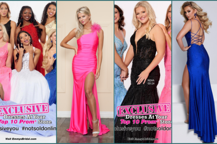 envy prom at Emmy's sexy exclusive unique prom dresses