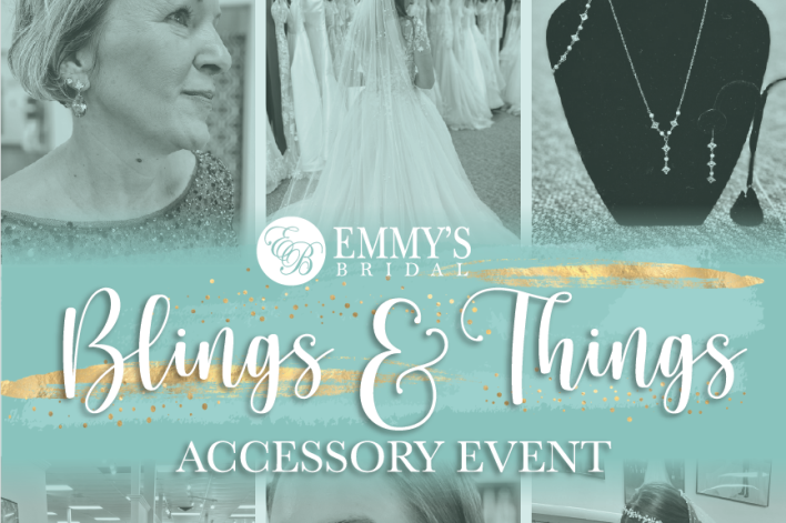Blings and things accessory sale event collage